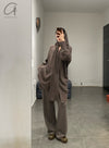 Mutedance 24 Autumn and Winter Cashmere Trousers MD-MD24FW119-BROWN MD24FW118 MD24FW119